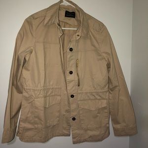 tan army jacket